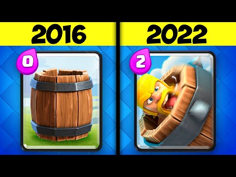 Old vs. 2022 Clash Royale