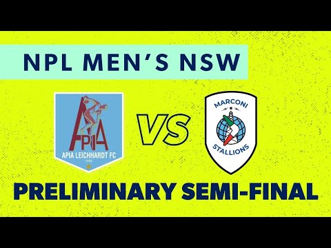 NPL Men's NSW Preliminary Semi-Final: APIA Leichhardt FC v Marconi Stallions FC
