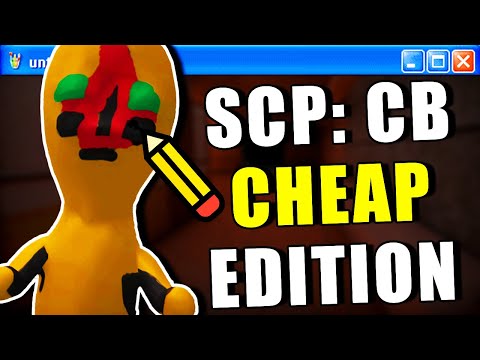 This New SCP Mod Changes Everything into MS Paint | SCP: Containment Breach - Cheap Edition Mod