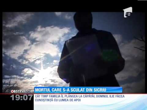 S-a trezit din sicriu în timp ce familia se pregătea să-l înmormânteze