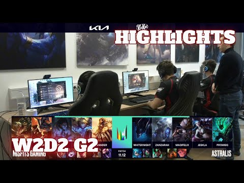 MSF vs AST - Highlights | Week 2 Day 2 S11 LEC Summer 2021 | Misfits vs Astralis