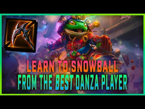 SHREDDING TANKS WITH THIS QINS+TEMPER DANZA BUILD - Smite Danzaburou ADC