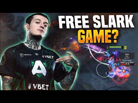 Free Slark Game?!? Crazy Shark Attack!!! - NIKOBABY STREAM Moments #69