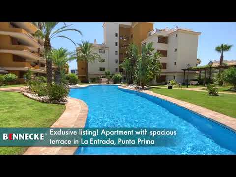 SOLD 3555 - Apartment in La Entrada, Punta Prima - Spacious terrace, underground parking