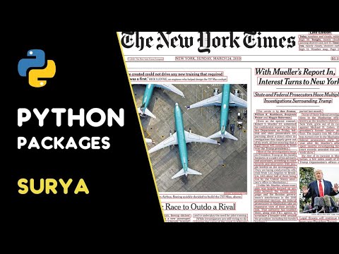 Surya: A Multilingual Document OCR Toolkit built with Python