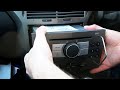 CD30 MP3 Stereo Head Unit And Screen Change On Vauxhall Astra H