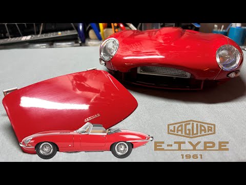 Agora Models Build the 1961 E-Type Jaguar 1:8 Scale - Pack 10 - Stages 74-82
