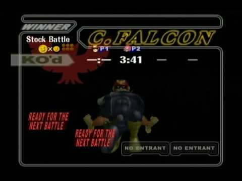 Tipperoni 64 WR2 - Sandy (Falcon) vs Ram (Samus)