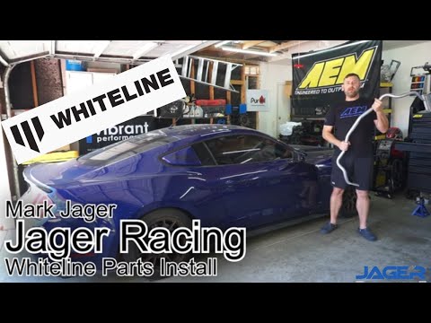 S550 Ford Mustang Whiteline Suspension Parts Installation
