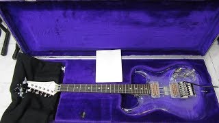 Video thumbnail for Ibanez JS2K PLT Joe Satriani Y2K Limited Signature Guitar Model by chatreeo