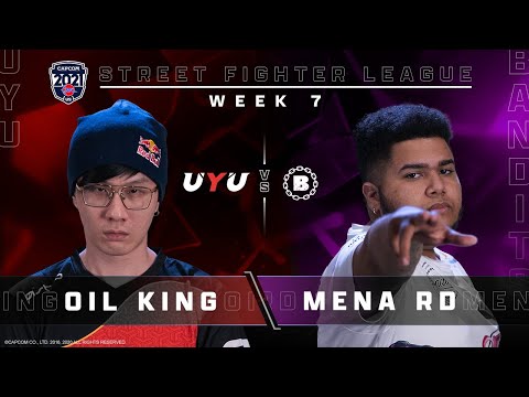Oil King (Seth) vs. MenaRD (Birdie) - Bo3 - Street Fighter League Pro-US Season 4 Week 7