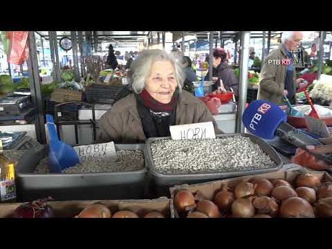 Prilog   RTVKV   Prolece na Kraljevackoj pijaci cene mirisi i boje