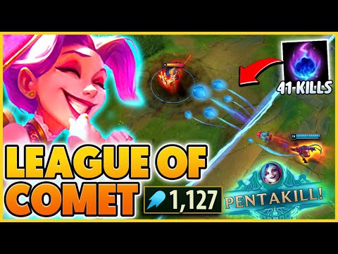*COMET ONLY KILLS* I GET AN AP JINX PENTAKILL (41 KILLS) - BunnyFuFuu