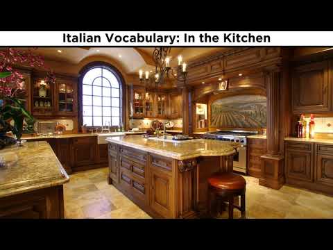 Italian Vocabulary: In the Kitchen