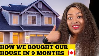HOW TO buy a HOUSE with LOW INCOME🇨🇦 |WE BOUGHT our FIRST HOUSE IN CANADA after 9 MONTHS |DOSSIER