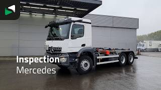 Camion ampliroll Mercedes-Benz Arocs 2640 6X4 Dalby containersystem Big-Axle Automatic Euro 6 | Image 4 - Autoline