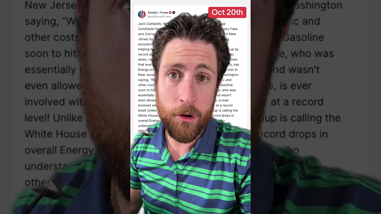 FACT-CHECK: Trump Backs Ciattarelli, Attacks Sherrill