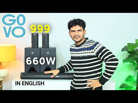 Thumbnail for Dual subwoofers under 10000 - govo gosurround 999 5.2 Dolby soundbar review