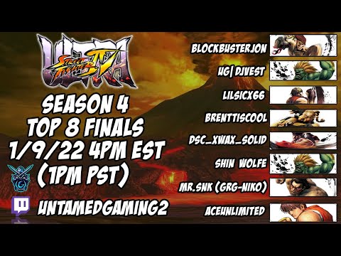 USF4 Season 4 Top 8 Finals 1/9/22