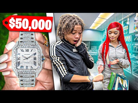 I Surprised Corey With A $50,000 Watch!