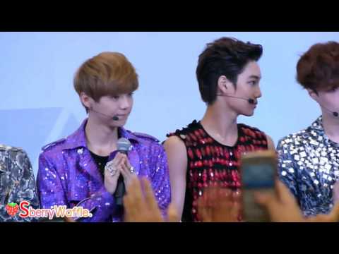 [HD/FANCAM] 120728 EXO Mini Live in Thailand - KAI & LUHAN #KAILU ♥