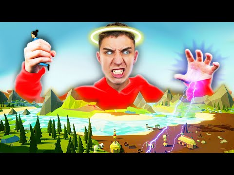 Я СТАЛ БОГОМ В VR ! СИМУЛЯТОР БОГА ЧЕЛЛЕНДЖ !