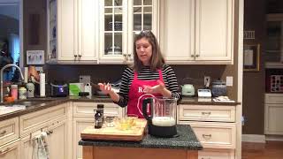 Deluxe cooking blender eggnog
