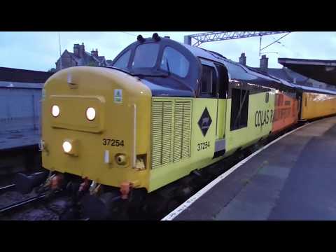 37254 3Q92 Carnforth - Carlisle Wapping Sidings, 7th September 2017