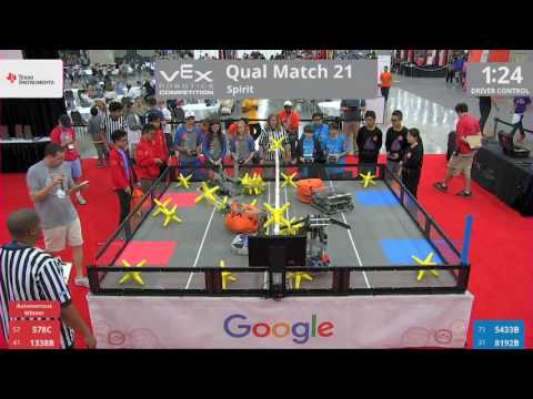 2017 VRC-MS Spir Q21 - 578C 1338B vs 5433B 8192B - 20 to 21