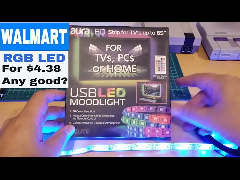 Walmart Aura RGB LED Moodlight Strip for $4 any good?