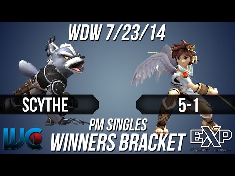 WDW 7/23/14 -  5-1 (Pit) vs. Scythe (Wolf) PM Singles Winners Bracket