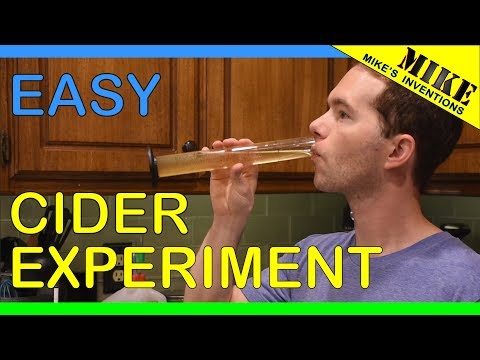 Easy Hard Cider Experiment - Mikes Inventions