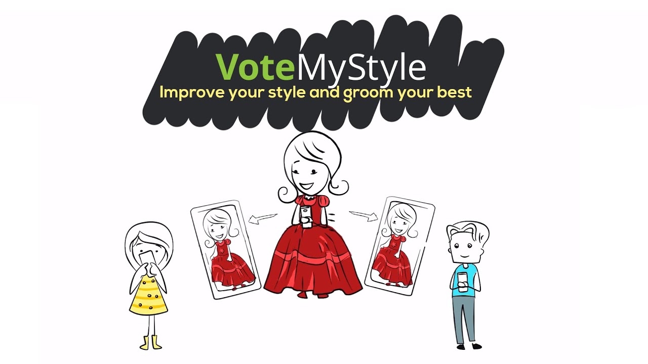 Animated Whiteboard Explainer Video- Vote My Style | Fashion App Video Animated Whiteboard Explainer Video- Vote My Style | Fashion App Video