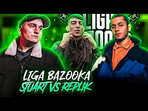 KHAN REACCIONA A REPLIK VS STUART | LIGA BAZOOKA | BATALLA ESCRITA
