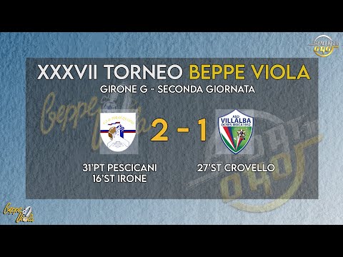 XXXVII Torneo Beppe Viola: Tor Di Quinto - Villalba 2 -1