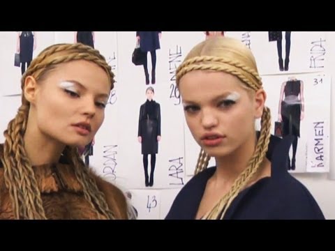 Fendi Fall/Winter 2012-13 Show + Backstage ft Karl Lagerfeld | Milan Fashion Week | FashionTV