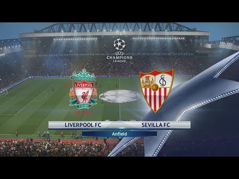 PES 2018 (PS4 Pro) Liverpool v Sevilla UEFA CHAMPIONS LEAGUE 13/09/2017 REPLAY 1080P 60FPS