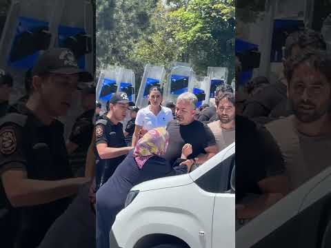 Öğretmenler Ankara’da yaka paça gözaltına alındı. Bir anne de gözaltı anında müdahale etmeye çalıştı