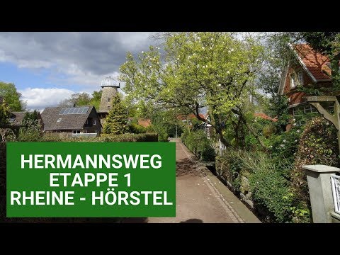 Hermannsweg Etappe 1: Von Rheine nach Hörstel