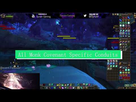All Covenant Specific Monk Conduits - WoW Shadowlands Beta