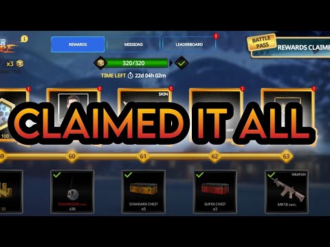 CRITICAL STRIKE : How to Clam all Battle Pass Rewards | Gameplay #criticalstrike #gameplay #cshacks