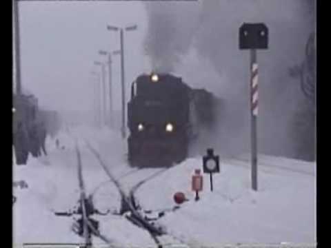 Winterdampf im Harz 1988, Bf. Stiege