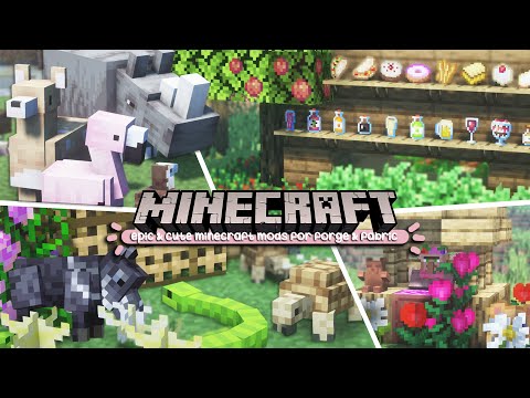 aesthetic and cute minecraft mods to improve and make your world amazing! 1.18.2 fabric & forge