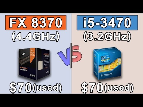 FX 8370 (4.4GHz) OC vs i5 3470 (3.2GHz) | New Games Benchmarks