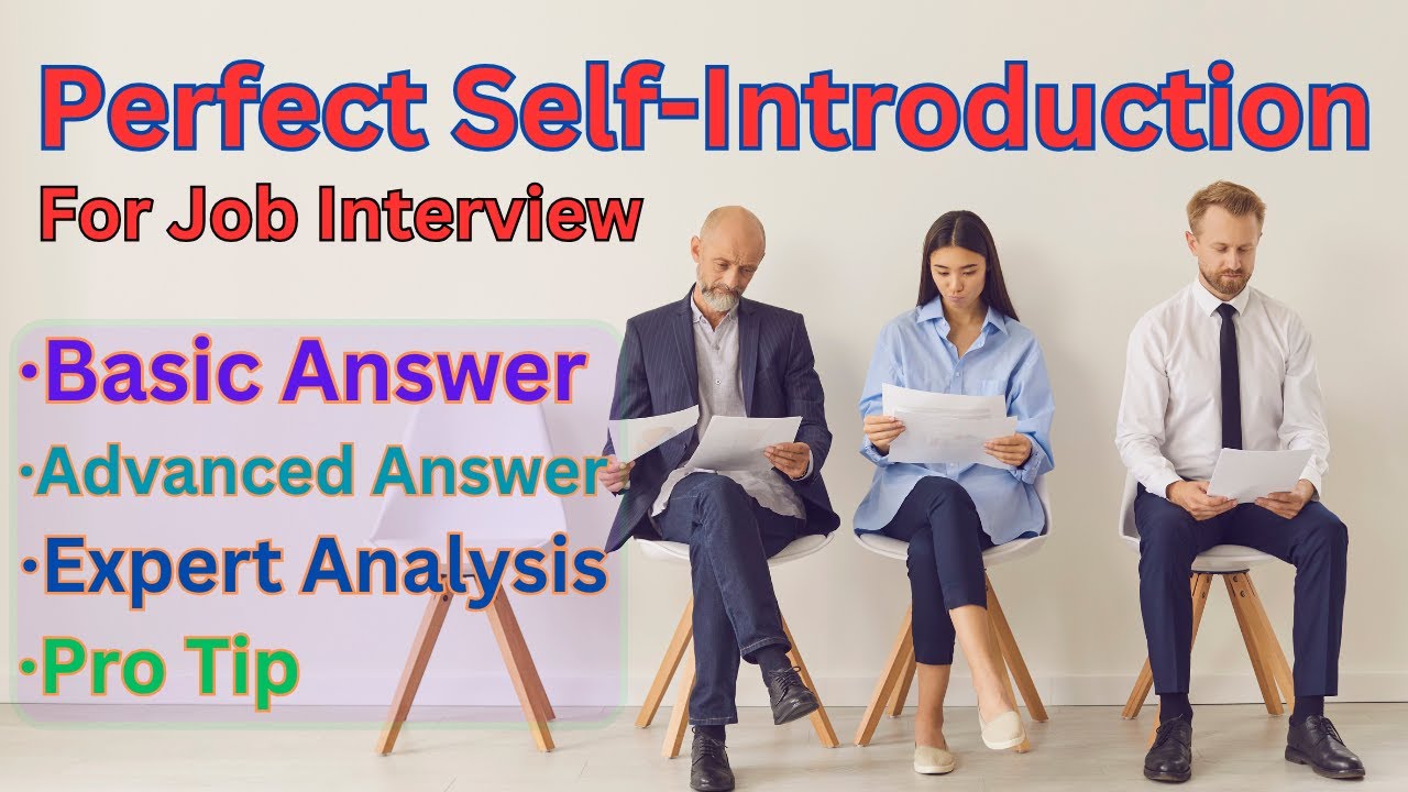 What Is The BEST Way To INTRODUCE Yourself At A Job Interview?