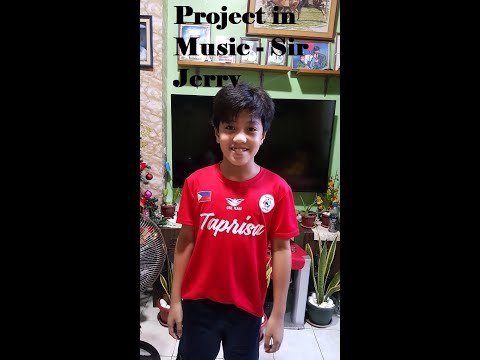 EMERSON G. Matienzo Project in Music. submitted to Mr. Jerry Ruitas