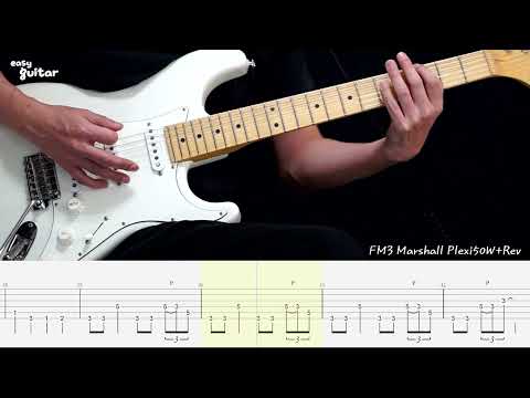 Rainbow - Long Live Rock N Roll Guitar Lesson With Tab(Slow Tempo)