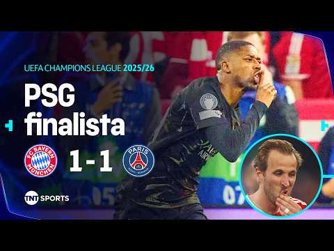 Gols e lances de Bayern x PSG