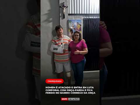 HOMEM E ATACADO E ENTRA EM LUTA CORPORAL COM ONÇA-PARDA E FICA FERIDO NA ZONA RURAL DE CHARQUEADA