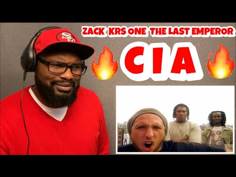 Zack, KRS ONE, The Last Emperor - CIA | REACTION